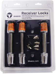 BLUE OX BX88101 RECEIVER LOCK KIT - SET OF 3
